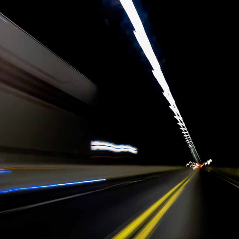 Natt p&aring; veien | Veggbilder | Fotokunst til salgs | Kunstfoto | Kunst | Foto | Bilde